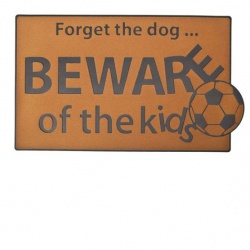 Deurmat Beware of the Kids