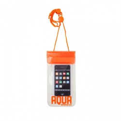 Waterdichte hoes voor je mobiele telefoon - oranje