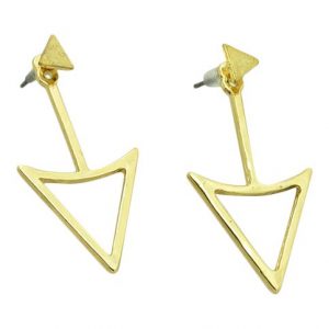 Triangle double side goud