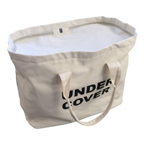 Canvas tas under cover wit
