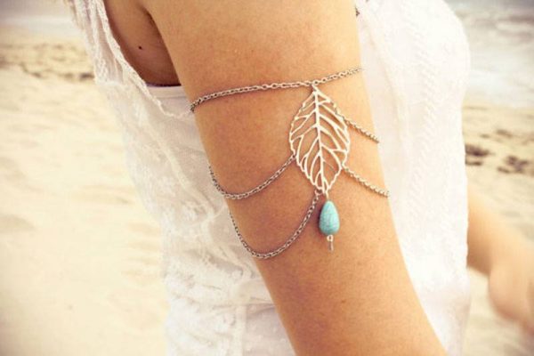 Leaf Arm Chain Bracelet