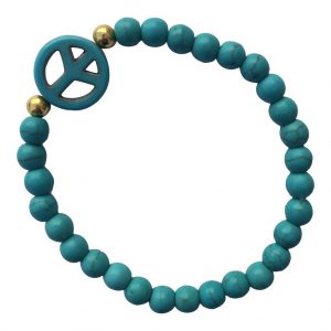 Love peace happiness bracelet