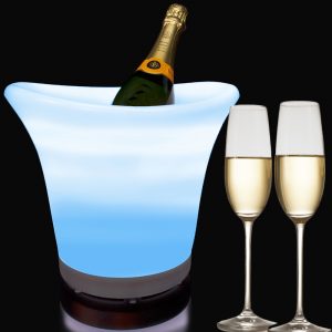 LED Champagne Ice Bucket