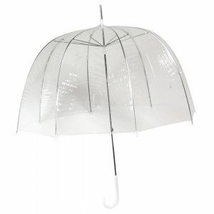 Transparante koepel paraplu
